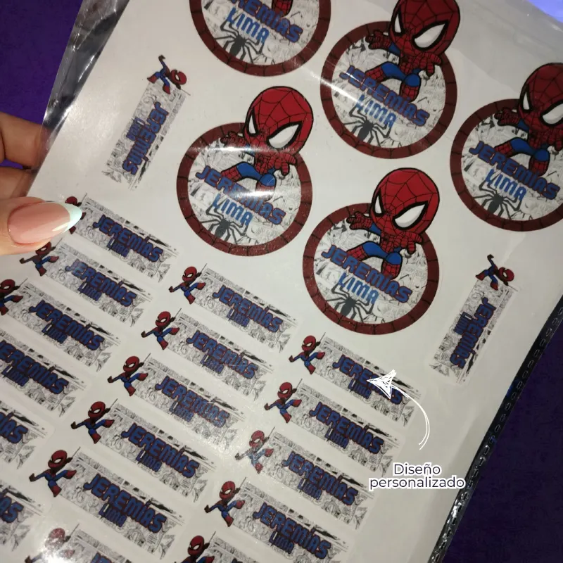 Sticker adhesivos Hoja A4